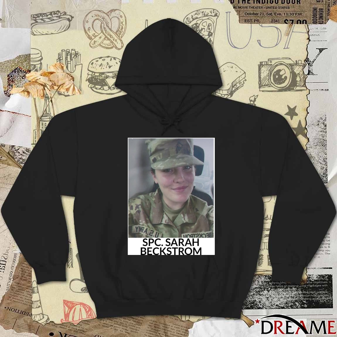 RIP U.S. Army Spc. Sarah Beckstrom West Virginia National Guard Poster t-shirt
