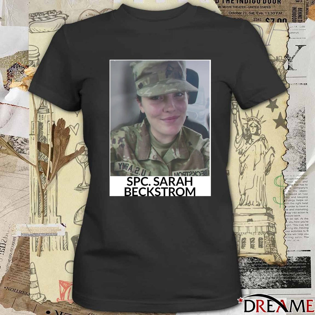 RIP U.S. Army Spc. Sarah Beckstrom West Virginia National Guard Poster t-shirt