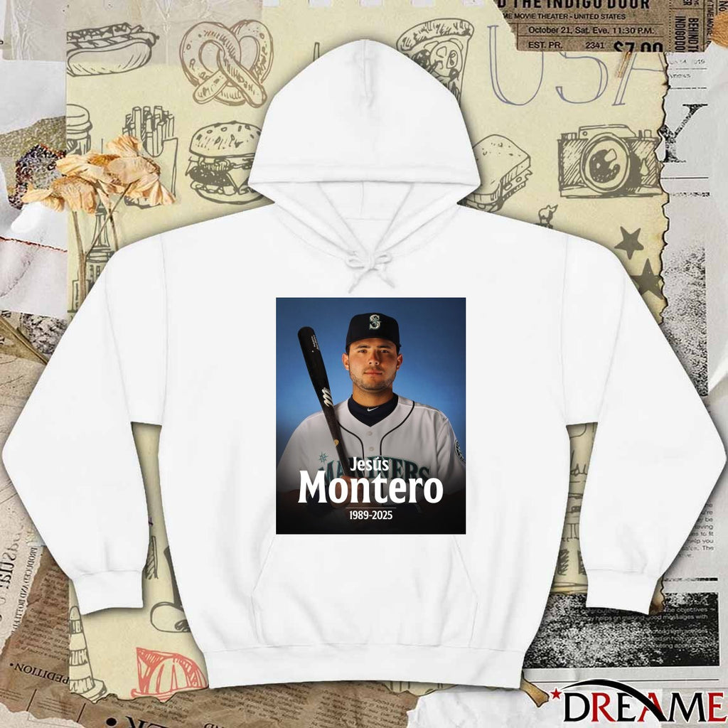 RIP former Major League player Jesús Montero 1989 – 2025 MLB Poster t-shirt