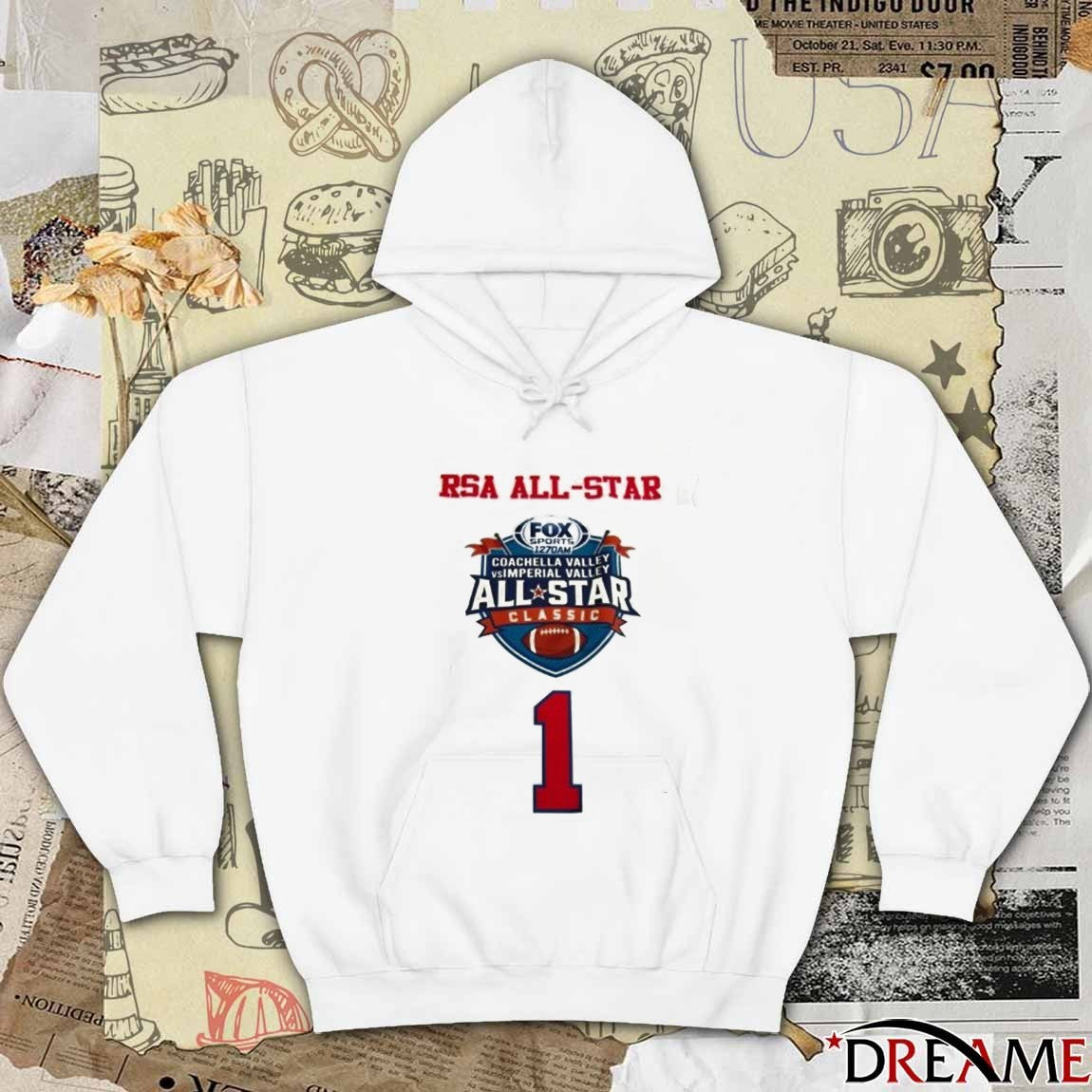 RSA All-Star FOX Sports Coachella Valley Vs Imperial Valley All-Star Classic t-shirt