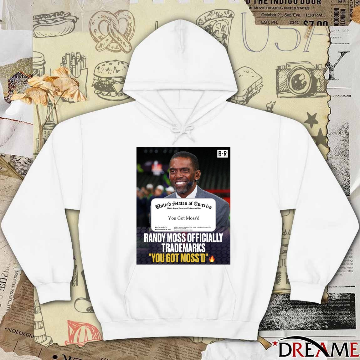 Randy Moss Trademarks You Got Moss’d United States Of America You Got Moss’d Poster t-shirt