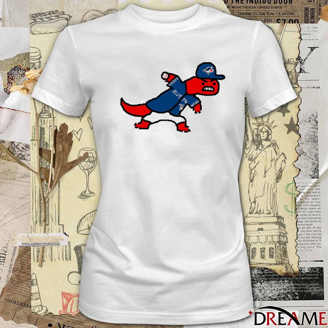 Raptors Collab Toronto Blue Jays 2025 ALCS MLB t-shirt