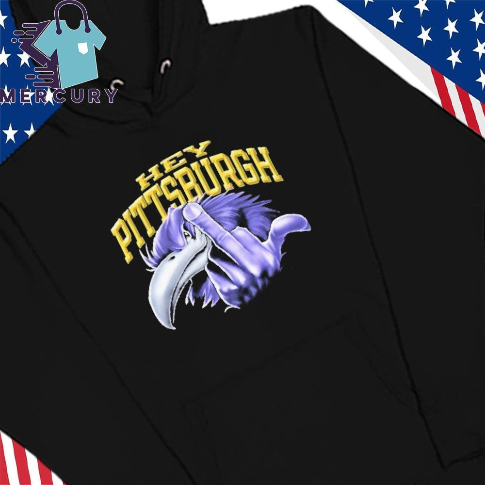 Ray Lewis Hey Pittsburgh Middle Finger Shirt