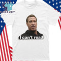 Raymond Azar I Can’t Read Shirt