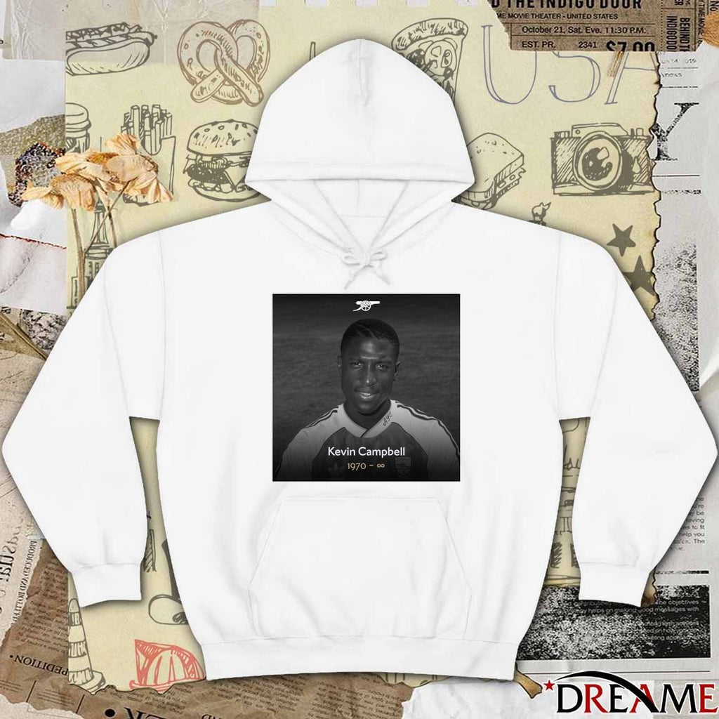 Remembering Kevin Campbell On His 56th Birthday 1970 – 2026 Poster t-shirt