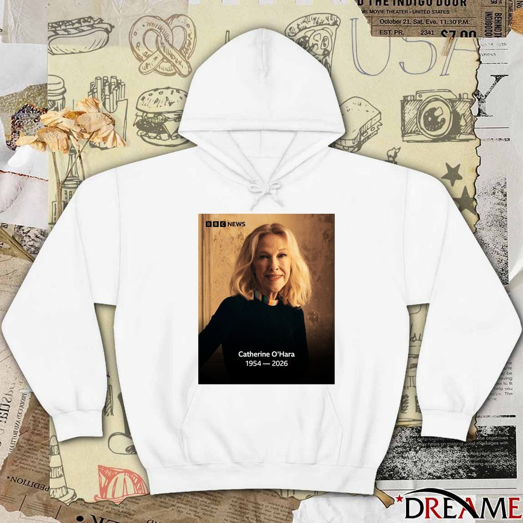 Rest In Peace Actress Catherine O’Hara 1954 – 2026 BBC News Poster t-shirt