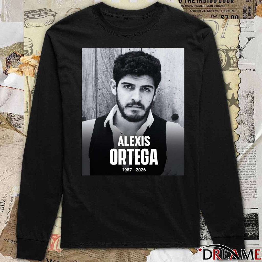 Rest In Peace Alexis Ortega 1987 – 2026 Poster t-shirt