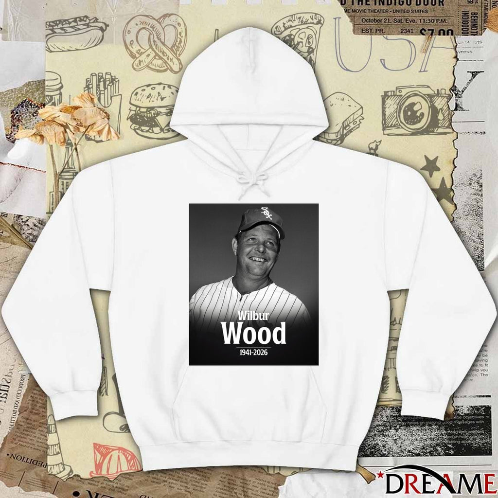 Rest In Peace All-Star Wilbur Wood 1941 – 2026 MLB Poster t-shirt