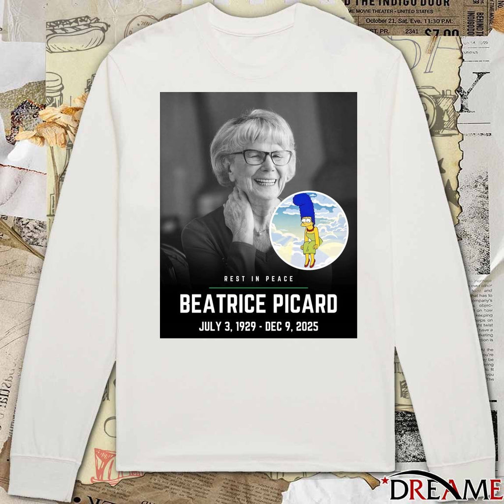 Rest In Peace Béatrice Picard July 3 1929 – December 9 2025 Poster t-shirt