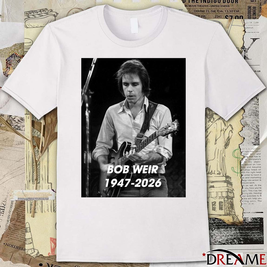 Rest In Peace Bob Weir 1947 – 2026 Poster t-shirt
