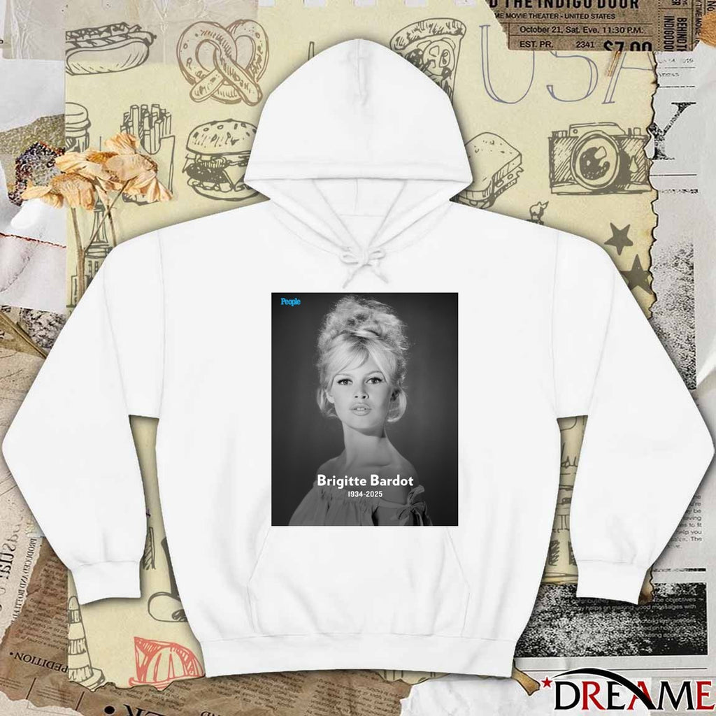 Rest In Peace Brigitte Bardot Has Died At Age 91 1934 – 2025 Poster t-shirt