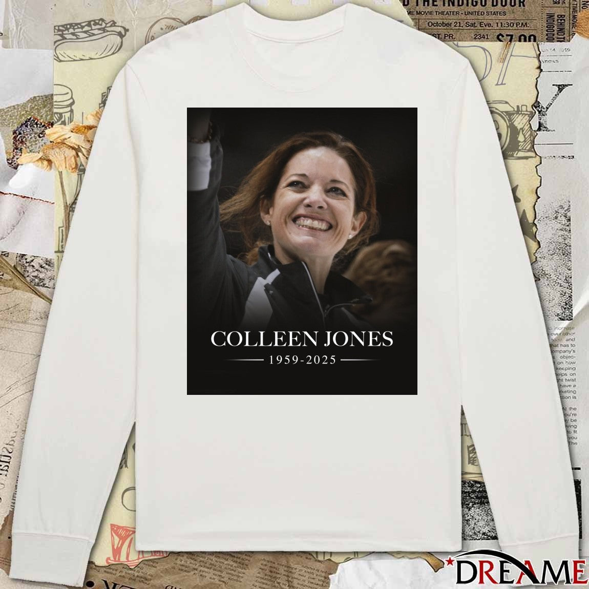 Rest In Peace Canadian Hall of Fame curler Colleen Jones 1959-2025 Poster t-shirt
