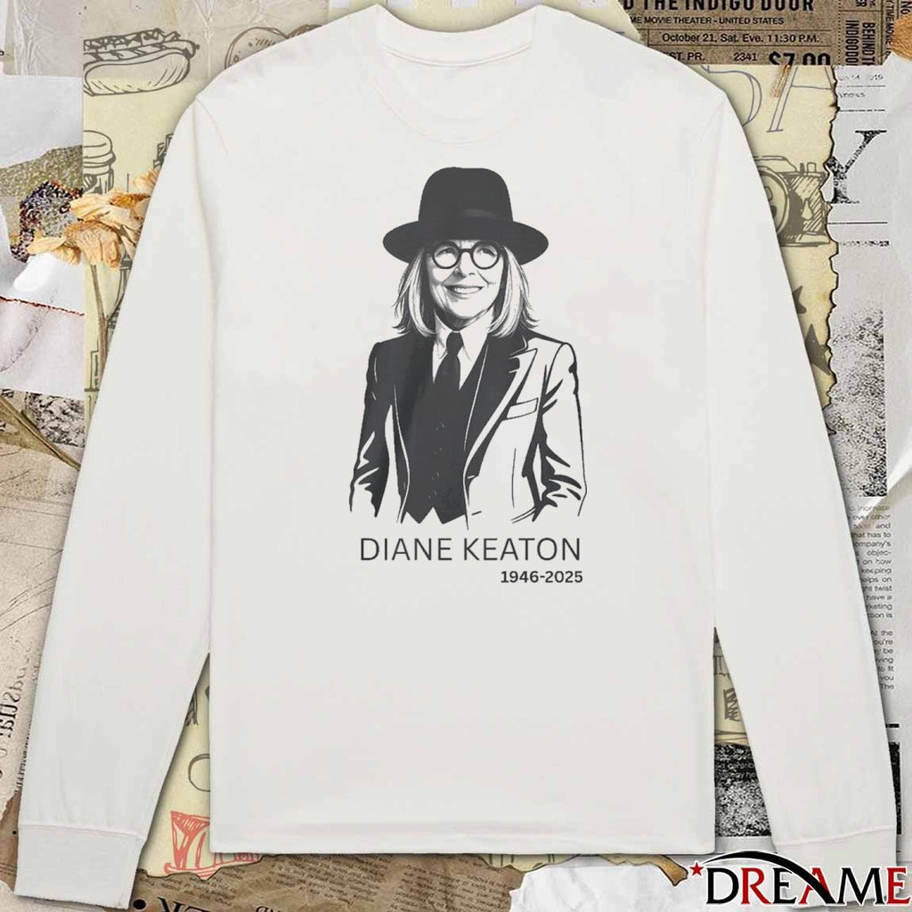 Rest In Peace Diane Keaton 1946 – 2025 t-shirt
