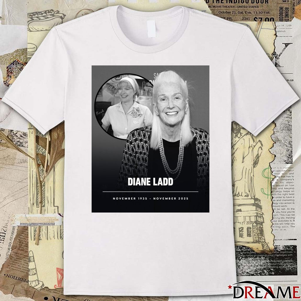 Rest In Peace Diane Ladd Has Passed At The Age Of 89 November 1935 – November 2025 Poster t-shirt