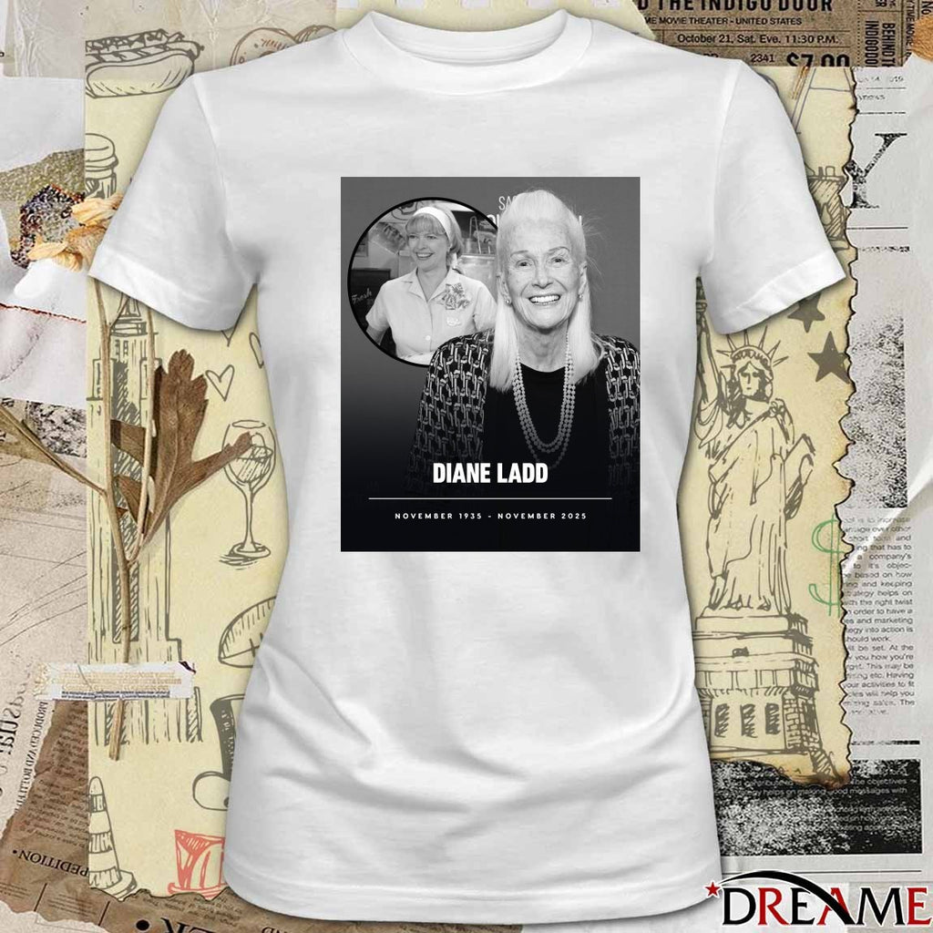 Rest In Peace Diane Ladd Has Passed At The Age Of 89 November 1935 – November 2025 Poster t-shirt