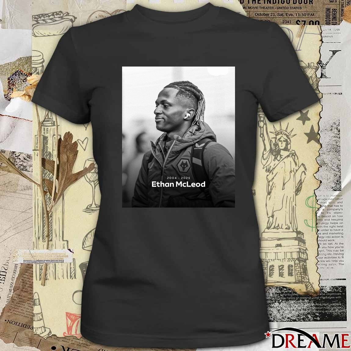Rest In Peace Ethan McLeod 2004 – 2025 Sky Sports Football Poster t-shirt