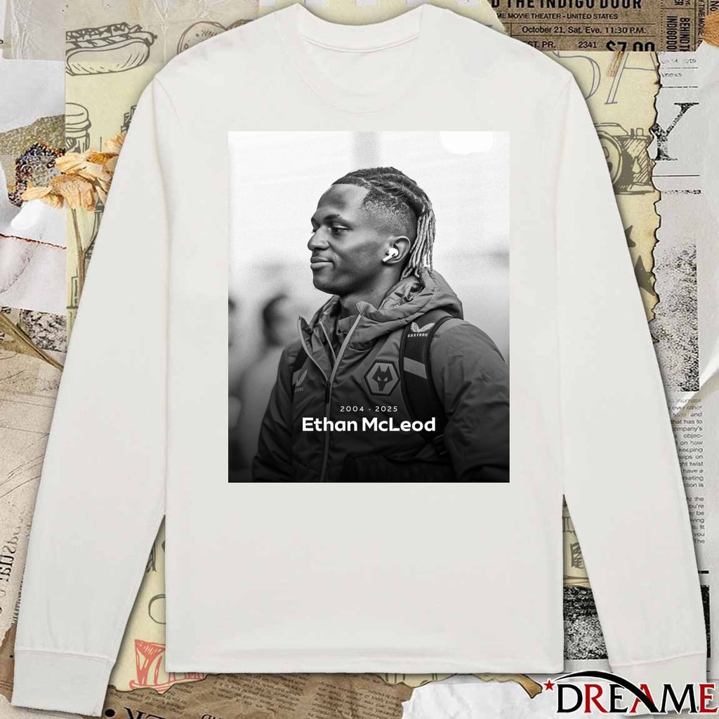 Rest In Peace Ethan McLeod Tragically Passed Away 2004 – 2025 Poster t-shirt