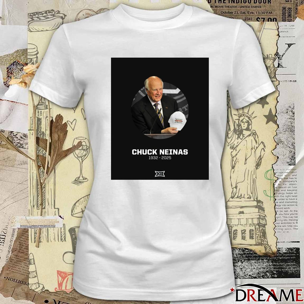 Rest In Peace Former Interim Big 12 Commissioner Chuck Neinas 1932 – 2025 Poster t-shirt