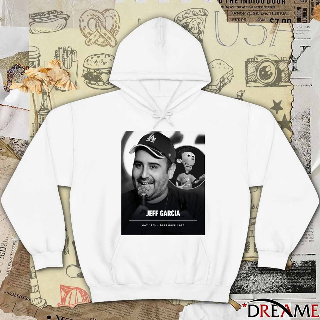 Rest In Peace Jeff Garcia May 1975 – December 2025 IGN Poster t-shirt