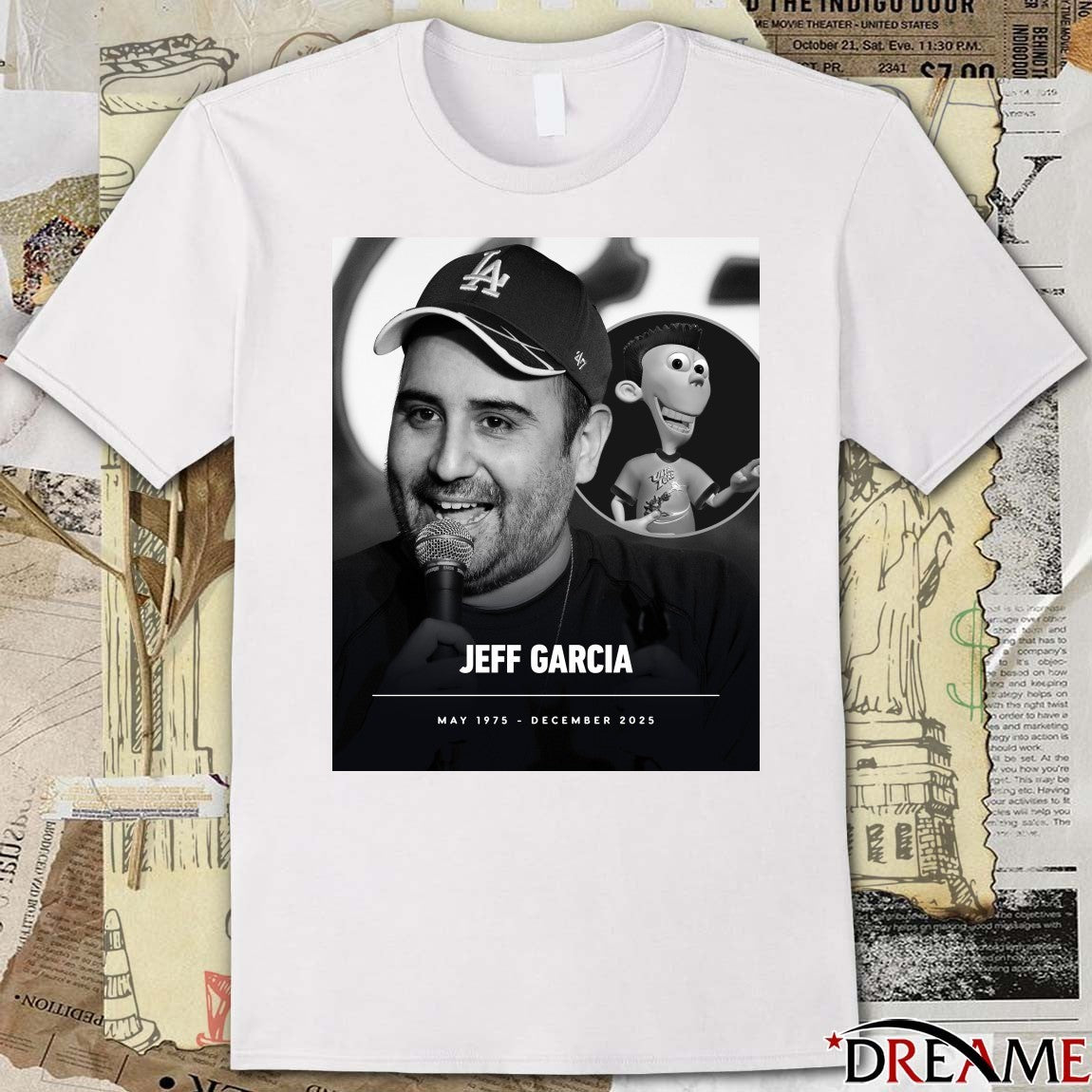 Rest In Peace Jeff Garcia May 1975 – December 2025 IGN Poster t-shirt