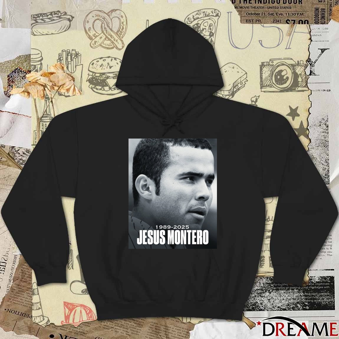 Rest In Peace Jesus Montero 1989 – 2025 The Yankee Report Poster t-shirt