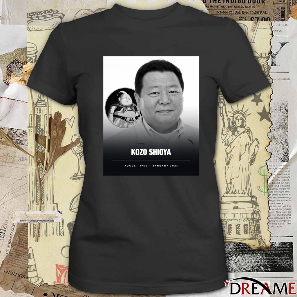 Rest In Peace Kozo Shioya August 1955 – January 2026 Poster t-shirt
