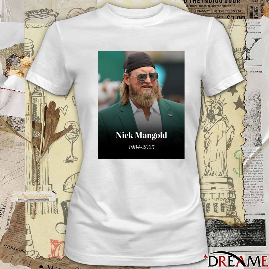 Rest In Peace Legend Nick Mangold 1984 – 2025 Sports Illustrated Poster t-shirt