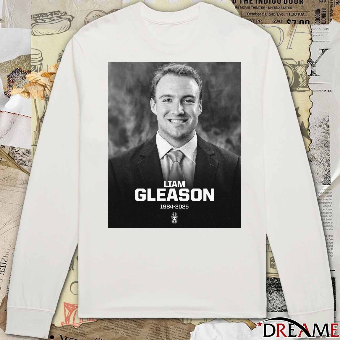 Rest In Peace Liam Gleason 1984 – 2025 UAlbany Men’s Lacrosse Poster t-shirt
