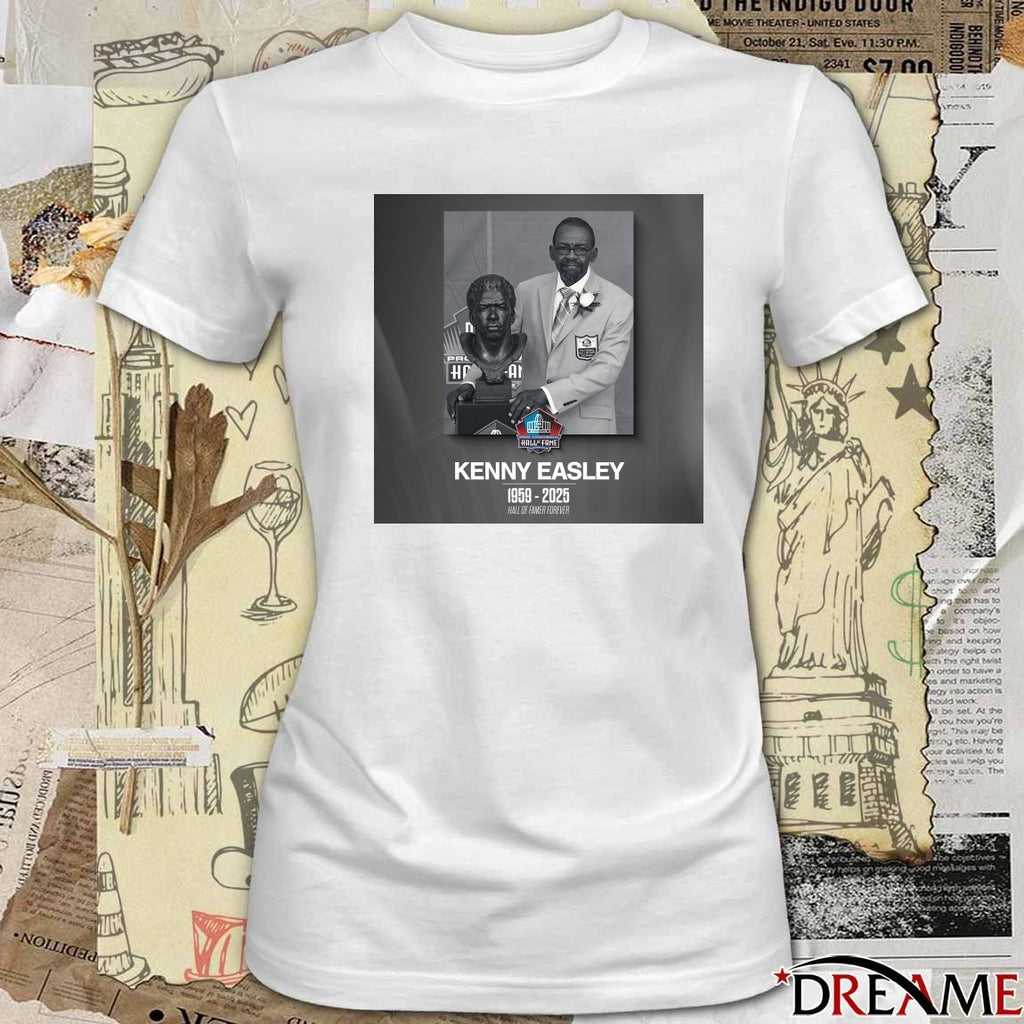 Rest In Peace Pro Football Hall of Famer Kenny Easley 1959 – 2025 Poster t-shirt