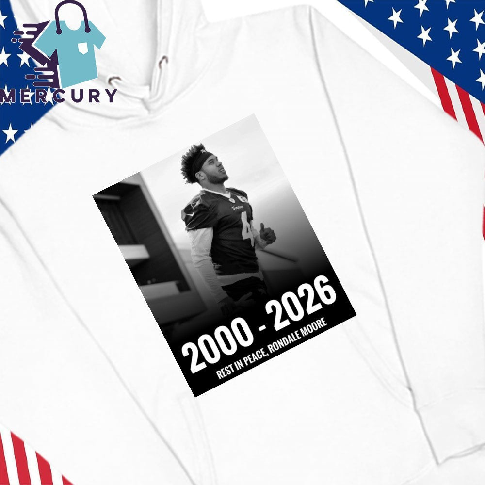 Rest In Peace Rondale Morre Minnesota Vikings 200-2026 Shirt