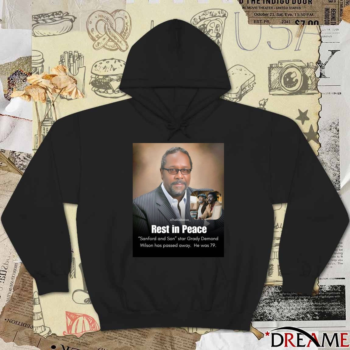 Rest In Peace Sanford And Son Star Grady Demond Wilson Has Passed Away He Was 79 Poster t-shirt