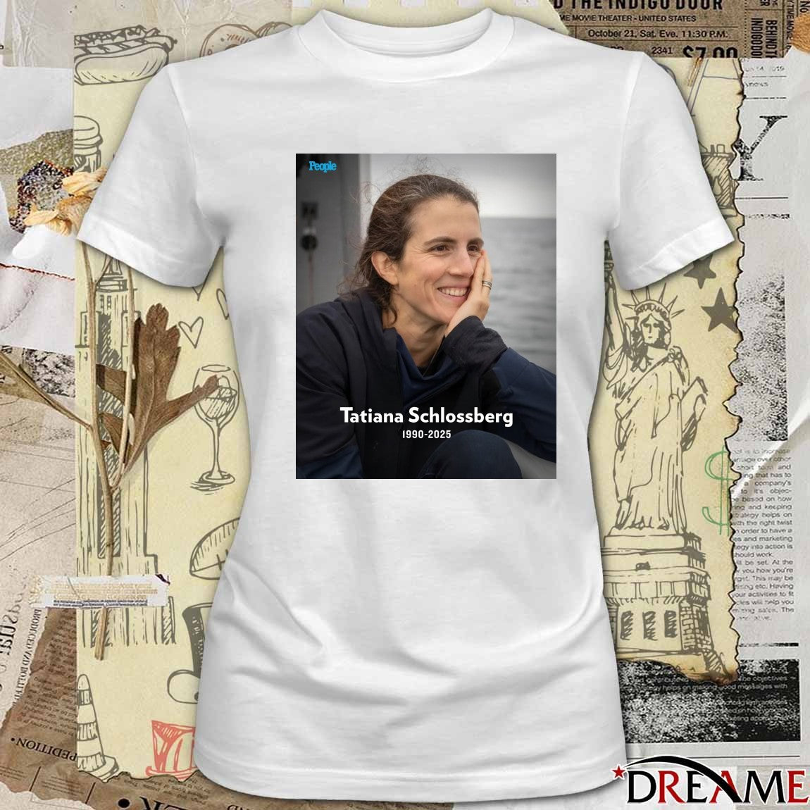 Rest In Peace Tatiana Schlossberg 1990 – 2025 People Poster t-shirt