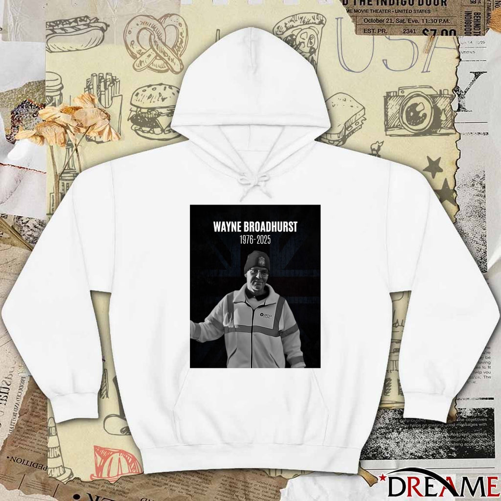 Rest In Peace Wayne Broadhurst 1976 – 2025 Visegrád24 Poster t-shirt