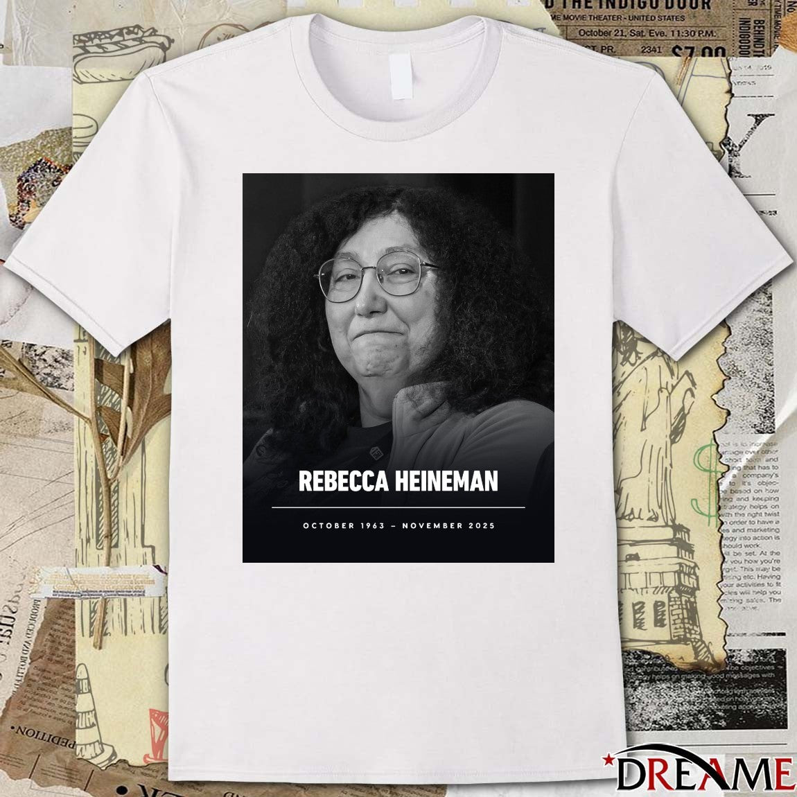 Rest In Peace legendary Rebecca Heineman October 1963 – November 2025 Poster t-shirt