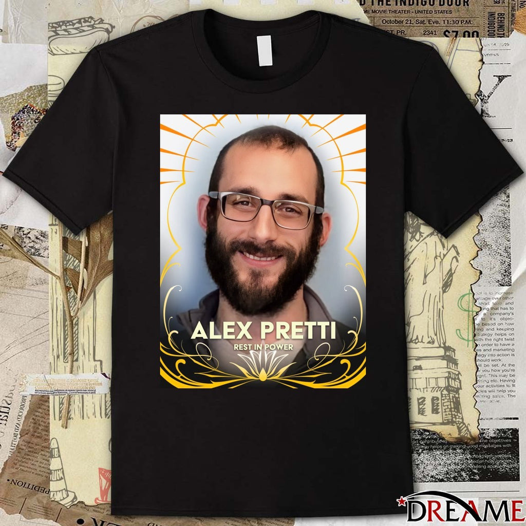 Rest In Power Alex Pretti Minneapolis 2026 Poster t-shirt