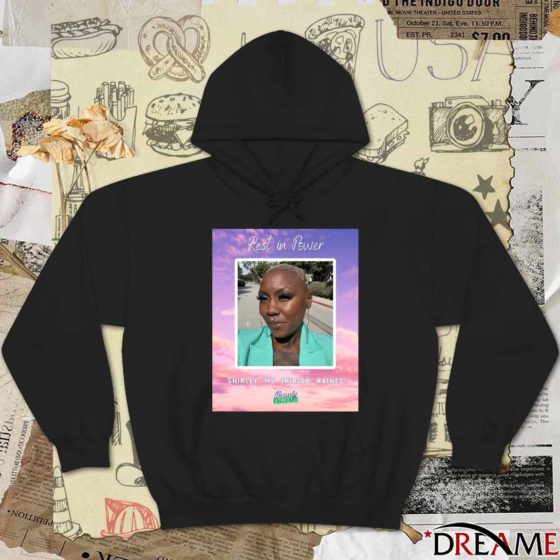 Rest In Power Shirley Raines Shirley Ms Shirley Raines Beauty 2 The Streetz Poster t-shirt