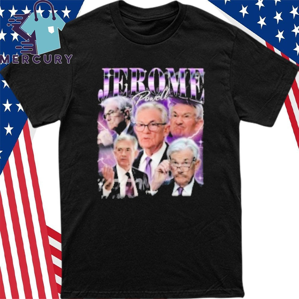 Retro Vintage Free Jerome Powell Shirt