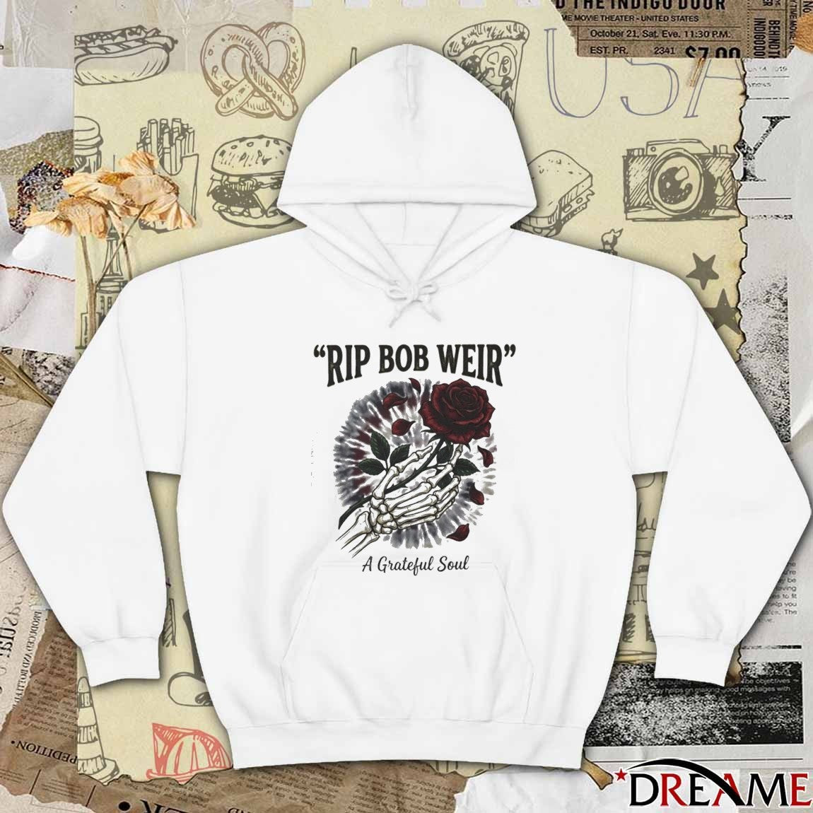 Rip Bob Weir Grateful Dead A Grateful Soul 1947-2026 t-shirt
