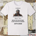 Rip D’Angelo Michael Eugene Archer Music Is Me That’s What I Am Really 50 That’s A Part Of Me Till The Day I Die 1974-2025 t-shirt