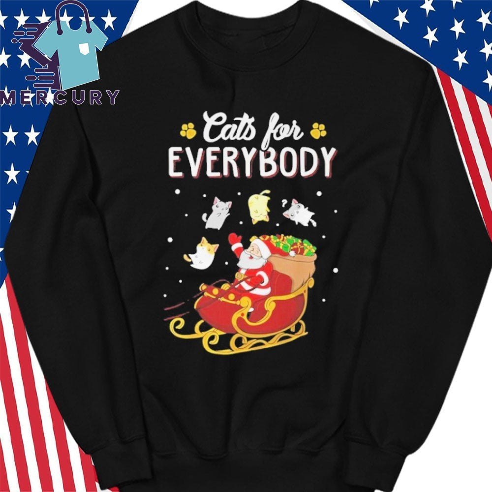Robert Halford Cats for Everybody Christmas Shirt