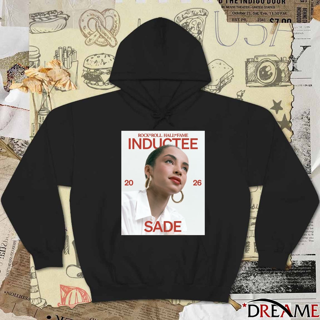 Rock & Roll Hall of Fame Class of 2026 Inductee Sade Poster t-shirt