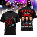 Rush Band Yes I’m Old But I Saw Rush On Stage 50 Something 2026 Shirt