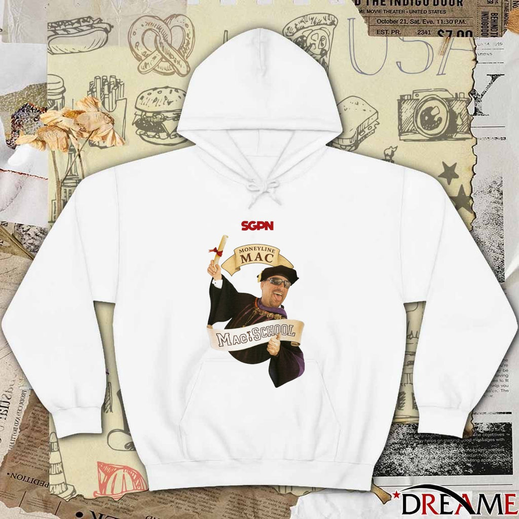 SGPN Moneyline Mac Mac to School Ryan McIntyre t-shirt