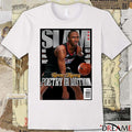 SLAM 260 Tyrese Maxey Poetry In Motion Magazine Philadelphia 76ers Poster t-shirt