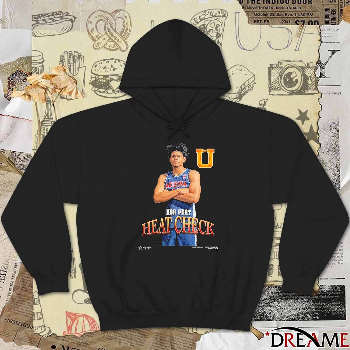 SLAM Cover Arizona Wildcats MBB Koa Peat Heat Check t-shirt