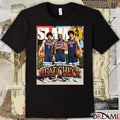 SLAM U Arizona MBB Brayden Burries, Jaden Bradley and Koa Peat Heat Check Poster t-shirt