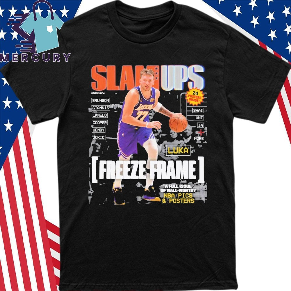 SLAMUPs Luka Doncic Magazine Shirt