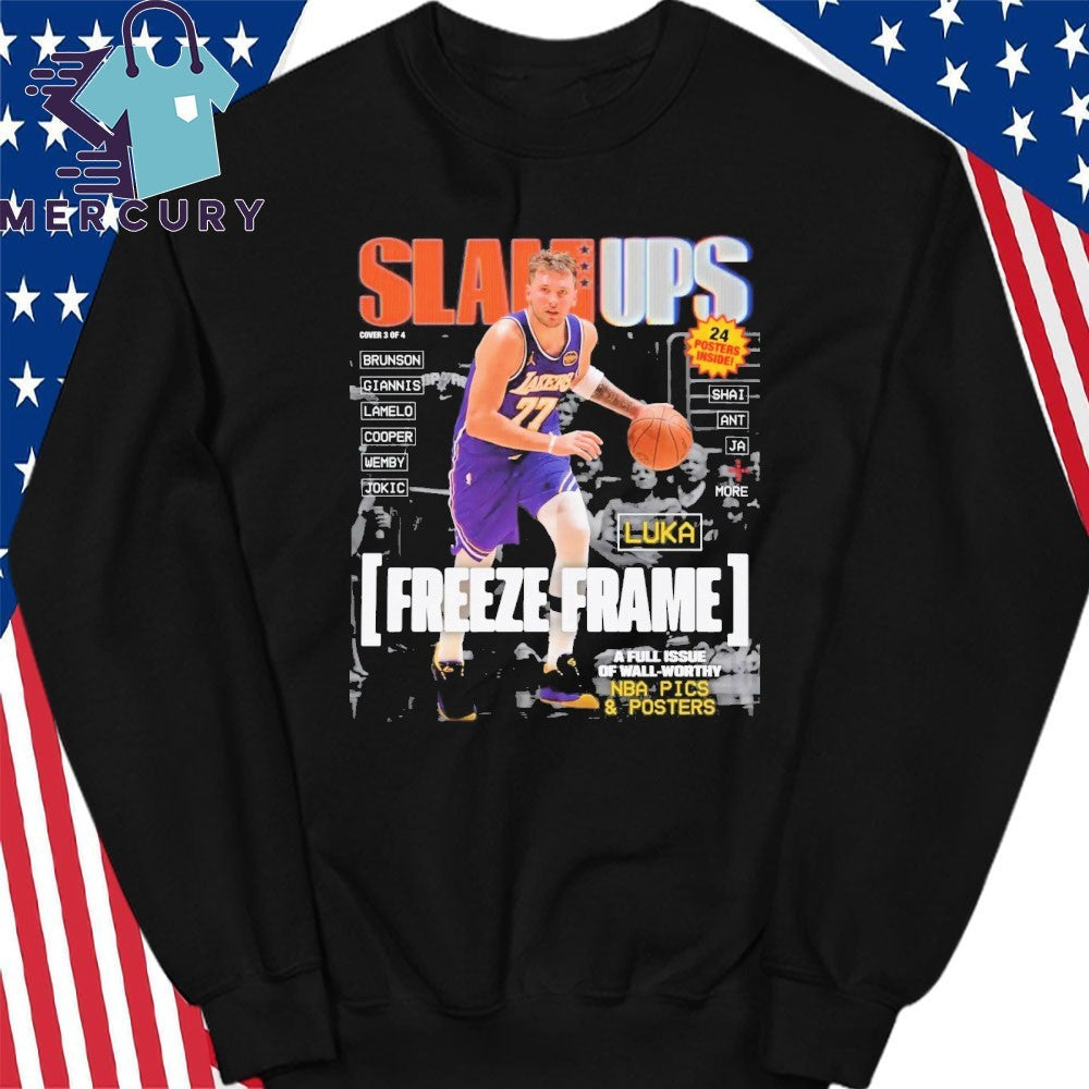 SLAMUPs Luka Doncic Magazine Shirt