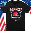 SMU Football 2026 Holiday Bowl Champs Helmet Shirt