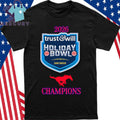 SMU Mustang 2026 Holiday Bowl Champions Logo Shirt